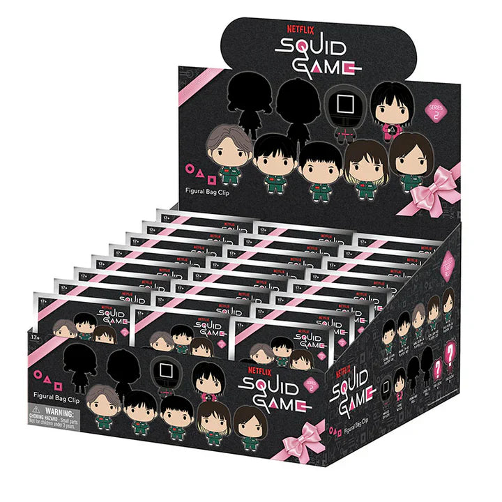 3D Anime: Squid Game Bag Clip Series 2 (1pc) Simple Squid Game