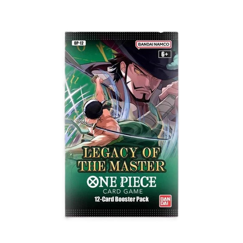 One Piece Card Game – Legacy of the Master Op-12 Booster Pack (1 Pack of 12 Cards) Simple One Piece