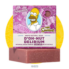 Dr. Squatch® D'oh-Nut Delirium Bar Soap For Men