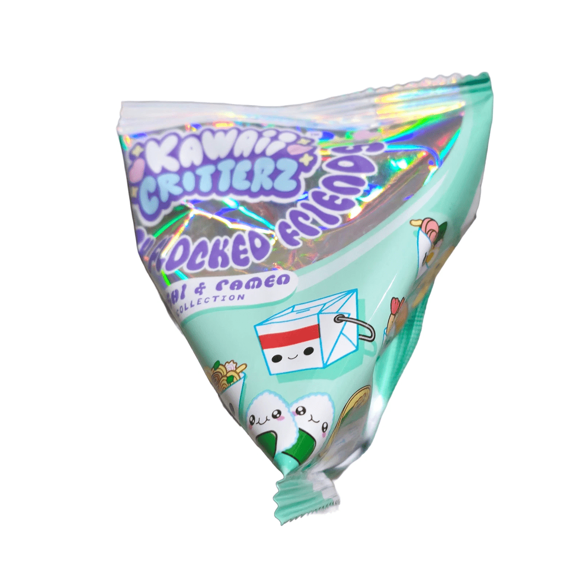 Kawaii Critterz Flocked Sushi & Ramen Collection One Blind Bag Simple Kawaii