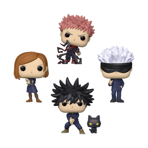 Funko Pop! Jujutsu Kaisen 4-Pack for Kids and Anime Fan's