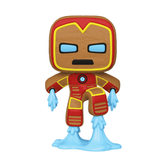 Funko Pop! Marvel: Gingerbread Iron Man Vinyl Figure Simple Funko