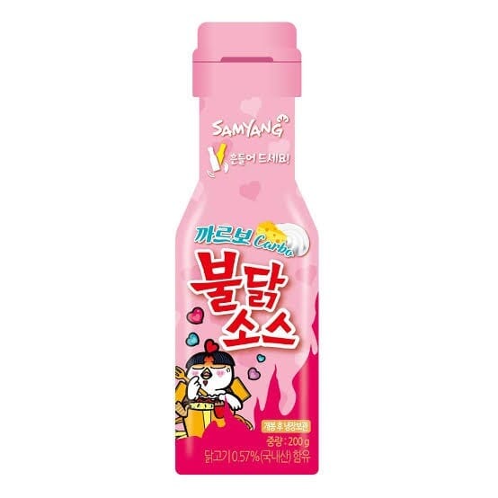 Samyang Buldak Hot Chicken Flavour Sauce Carbonara (100g) Simple Samyang Buldak