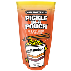Van Holten’s MARUCHAN Hot Spicy Chicken Ramen Pickle In A Pouch - 1pc Simple Van Holten's