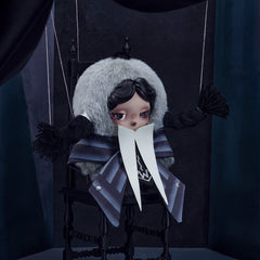 Pop Mart SKULLPANDA × Wednesday Plush: Nevermore Academy Uniform Version Simple Pop Mart