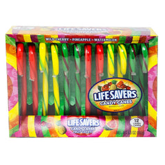 Life Savers Fruit Variety Candy Canes 12 Pieces - 5.3oz