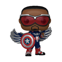 Funko Pop! Marvel: Captain America (Sam Wilson) Brave New World Simple Funko