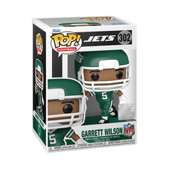 Funko Pop! NFL: Garrett Wilson (Green and White Uniform) Simple Funko