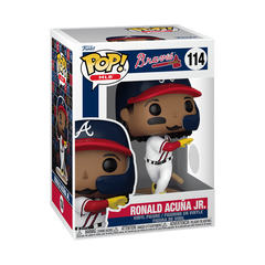 Funko Pop! MLB: Atlanta Braves – Ronald Acuña Jr. (Batting) Simple Funko