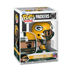 Funko Pop! NFL: Green Bay Packers – Jordan Love Figure Simple Funko