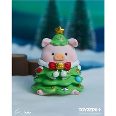 ToyZeroPlus x LuLu The Piggy Christmasland Series Figurines Blind Box (1pc) Simple TOYZEROPLUS