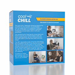 Cool Chill Telescopic Rotating & Misting Fan Simple Cool Chill