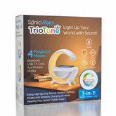 Sonic Vibes: TrioTune | 3-in-1 Bluetooth Speaker w/ Charger & Digital Clock!