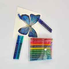 TouchHero - Glitter Pen Markers - 12pk Simple TouchHero