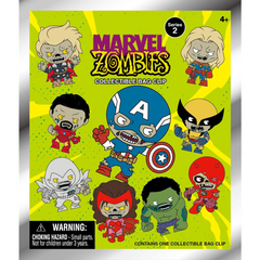 3D Anime: Marvel PVC Zombies Display Bag Clips Series 2 (1pc) Simple Marvel