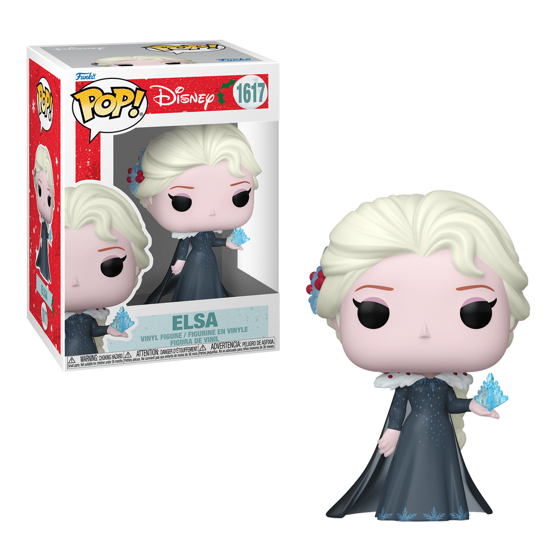 Funko Pop! Disney: Frozen – Princess Elsa Holiday (Winter Outfit) Simple Funko
