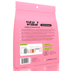 The LOOP Brigade: DIY Mini Crochet Plush Toy Complete Kit For Beginners - Mandy the Mouse Simple Exclusive