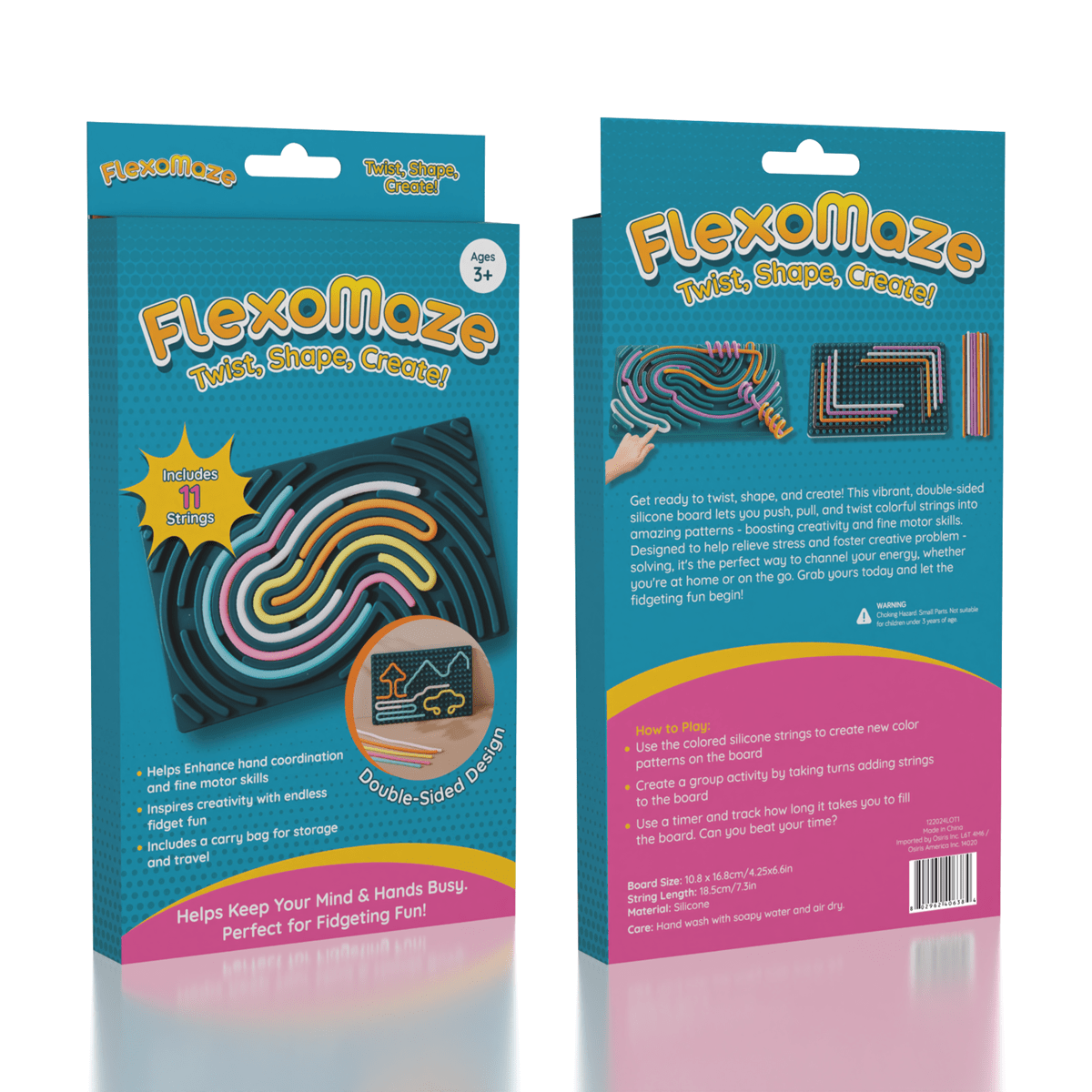 FlexoMaze - String Board Fidget Simple Exclusive