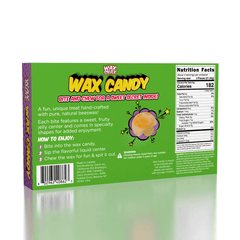 WaxSnax Tropical Fruit Flavored Chewy Gushing Wax Candy (85g) Simple Exclusive