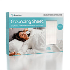 Quantum Grounding Sheet Cotton Queen Size Fitted Bed Sheet Simple Quantum