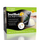 SnailBud Magnetic Phone Charger w/ Removable Snail Shell Light Simple Exclusive