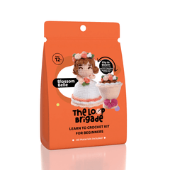 The LOOP Brigade: DIY Crochet Plush Toy Complete Kit For Beginners - Blossom Belle the Bouquet Doll Simple Exclusive