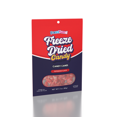 FreezYums! Freeze-Dried Candy Canes – Peppermint Flavor Simple FreezYums