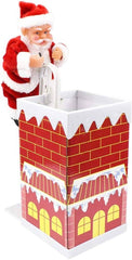 Jolly Moves: Santa Claus Toy Climbing Chimney Simple Exclusive