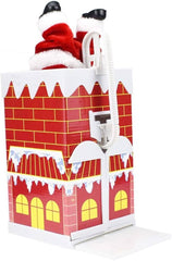 Jolly Moves: Santa Claus Toy Climbing Chimney Simple Exclusive