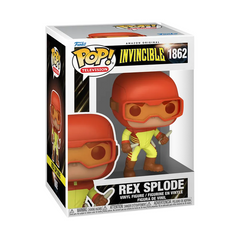 Funko Pop! Invincible: Rex Splode Vinyl Figure – With Chase Exclusive (Style May Vary)