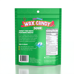WaxYums! Chewy Gushing Sour Wax Candy Bag (85g)
