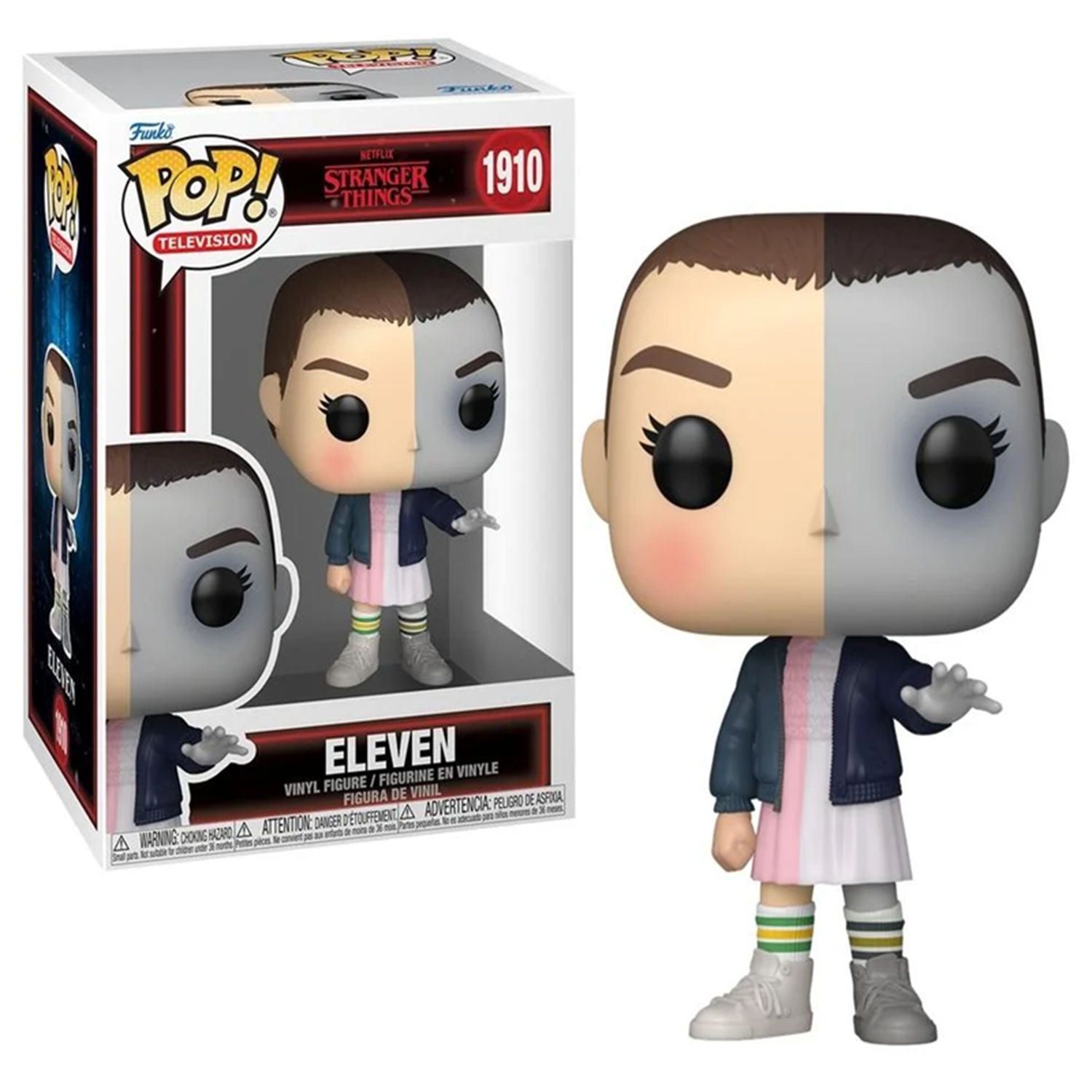 Funko Pop! TV: Stranger Things – Eleven (Split) Vinyl Figure Simple Funko