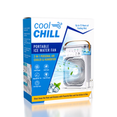 Cool Chill Portable Ice Water Fan 2-in-1 Personal Air Cooler & Humidifier