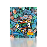 GushYums Mega Sour Blue Raspberry Blasts Gushing Gummy Candy (2.4oz)