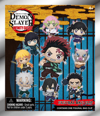 3D Anime: Demon Slayer Infinity Castle Display Bag Clips Series 1 (1pc) Simple Demon Slayer