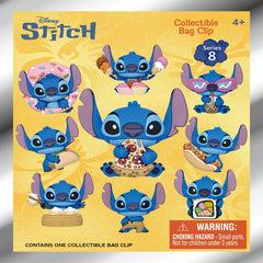 3D Anime: Stitch Series 8 Foam Bag Clip Blind Bag (1pc)