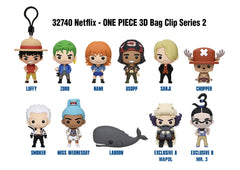3D Anime: Netflix - One Piece Live Action Series 2 3D Foam Bag Clip (1pc)