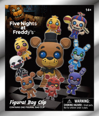3D Anime: Five Nights At Freddy's Series 1 3D Foam Bag Clip (1pc)