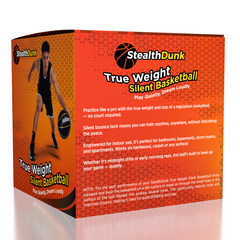 StealthDunk True Weight Silent Basketball No. 7 Full Size