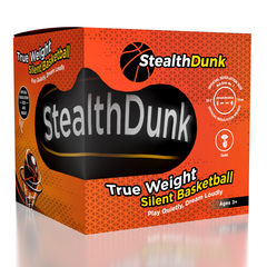 StealthDunk True Weight Silent Basketball No. 7 Full Size