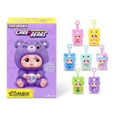 Starbox Sad Baby Care Bears Keyrings Series 1 Blind Box (1pc) Simple Star box