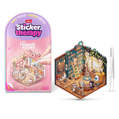 Sticker Therapy: Kawaii Kitties Set Series 1 (1pc) Ships Assorted Simple ZURU