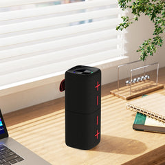 SonicVibes: 2-in-1 Detachable Magnetic Bluetooth Speaker–TWS 3D Stereo w/ RGB Lights