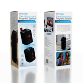 SonicVibes: 2-in-1 Detachable Magnetic Bluetooth Speaker–TWS 3D Stereo w/ RGB Lights