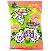 Warheads Sour Clouds Peach – Soft & Chewy Sour Candy (3oz)