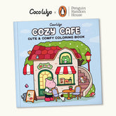 "Cozy Vibes" Coloring Book: Cozy Cafe Coloring by Coco Wyo (96 Pages)