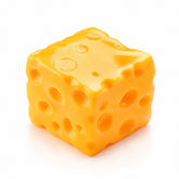 Cheese Cube Petroleum Jelly Squishy Fidget Toy (1pc)