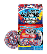 Crazy Aarons Comic Book Thinking Putty® – Superhero Fidget Sensory Putty