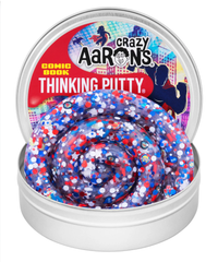 Crazy Aarons Comic Book Thinking Putty® – Superhero Fidget Sensory Putty