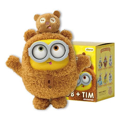 52TOYS x Minions: Bob & Tim Better Together Series Plush Keychain Blind Box (1pc)